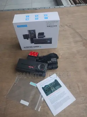 4G Dual Camera Dash Cam – Live GPS Tracking & Video Recording