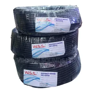 WSS 1.5mm Black Speaker Cable 100M Roll