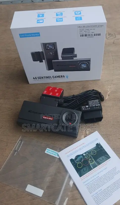 Full HD 4G Dash Cam – Dual Lens Car Camera With GPS
