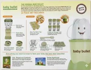Complete Magic Bullet Baby Bullet Food Prep System,