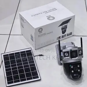 Smart 4G Solar Camera Dual Lens With Two-Way Audio