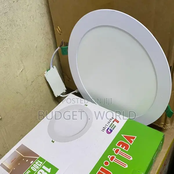18W LED Panel Downlight – Recessed Light for Gypsum Board Ceilings