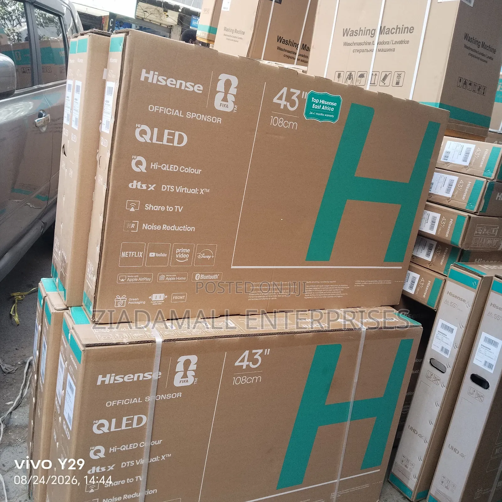 Pay on Delivery - Hisense 43 Inch QLED TV – Modern Smart Television