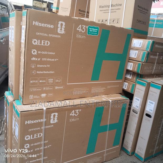 Hisense 43” 4K QLED Google Smart TV