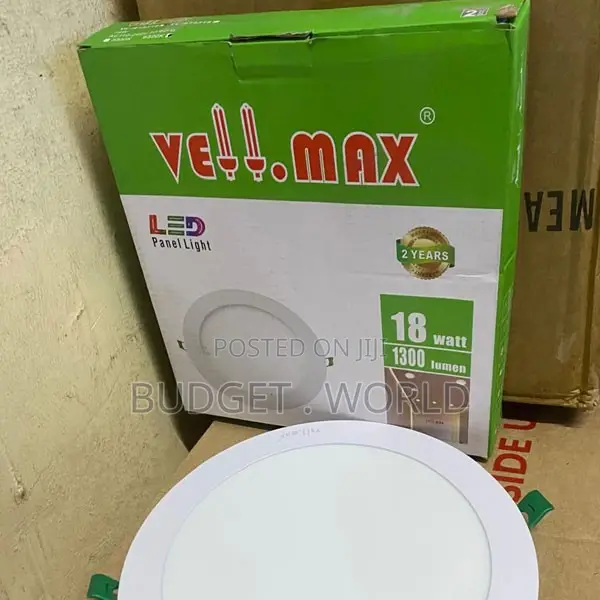 18W Recessed LED Ceiling Lamp – Slim Panel for Gypsum & False Ceilings