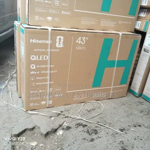 With Dolby Sounds- Hisense 43 Inch QLED TV – Modern Smart Television