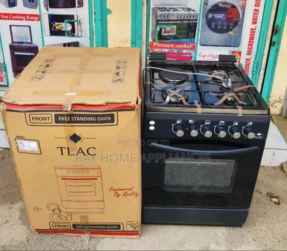 Tlac 60*60cm 3g+1e Standing Cooker With Gas Oven