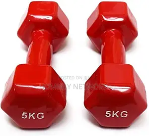 5kg Hex Dumbbells Pair