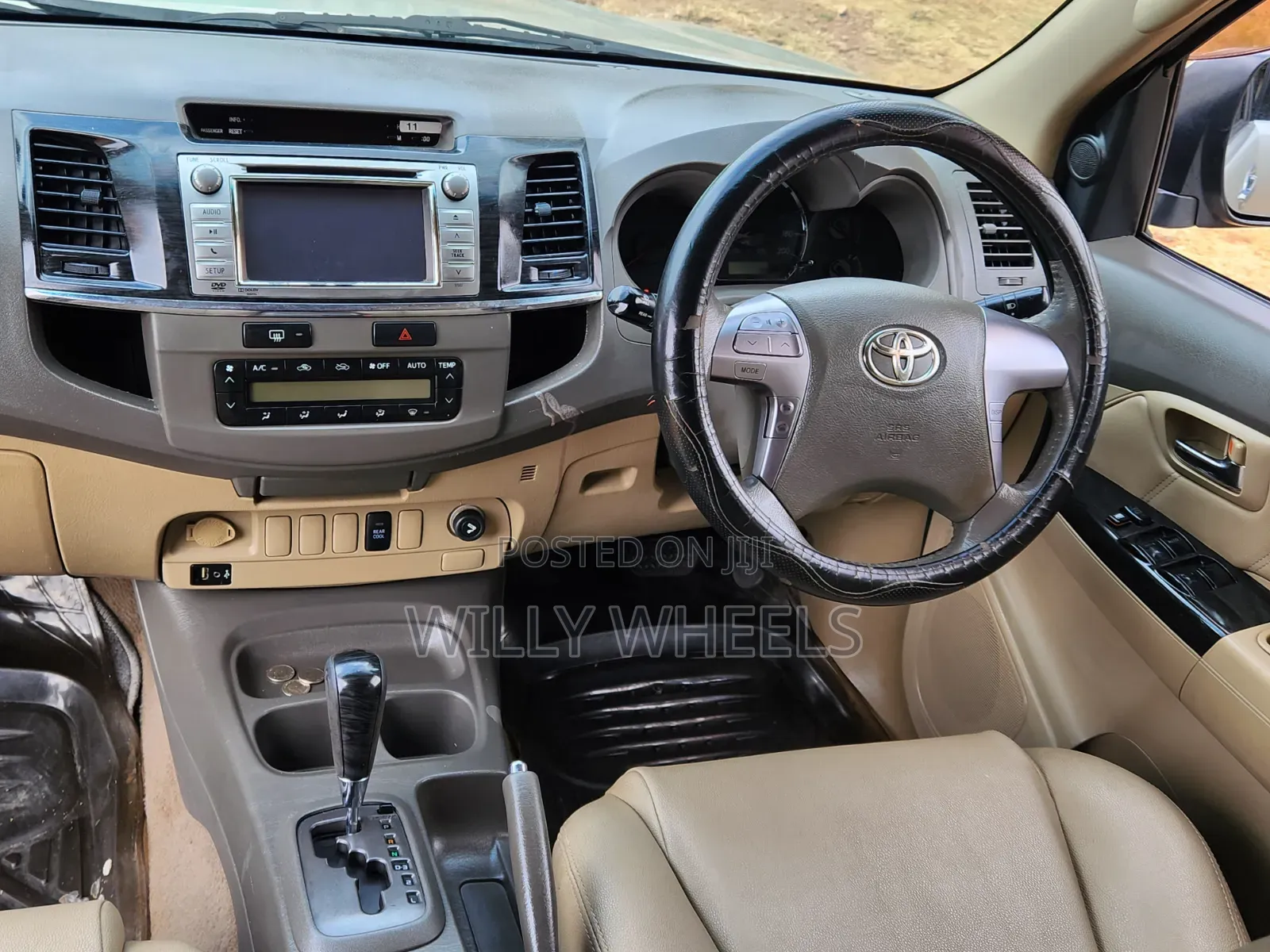 Toyota Fortuner 2012 Brown