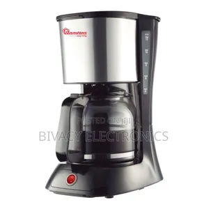 Ramtons RM/193 - Coffee Maker Anti Drip - 1.5L - Black (1YR WRTY)
