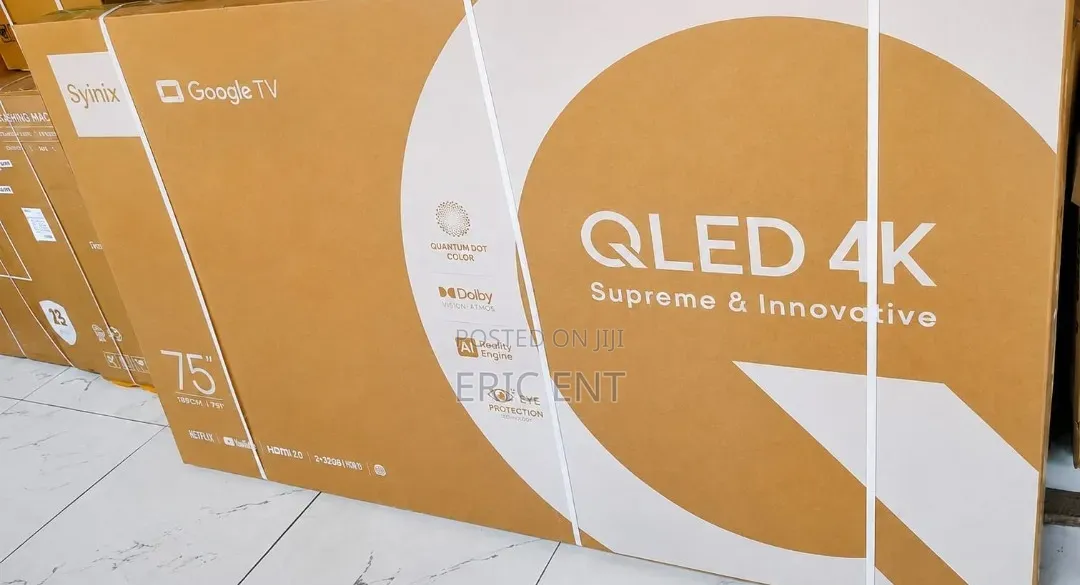 Syinix Qled 4k 75 Inch
Google TV