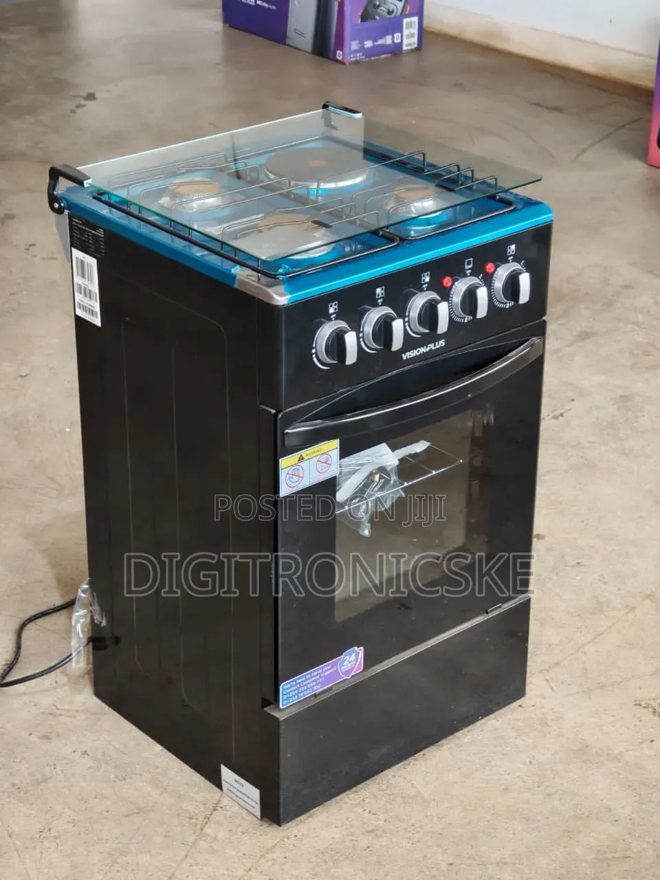 Vision Plus 3gas 1 Electric 50 by 50 Standing Cooker