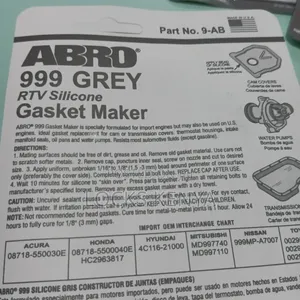 Non- Shrinking Gasket Maker 999 Abro