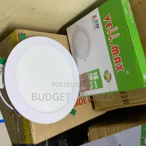 18W LED Panel Ceiling Light – Recessed Gypsum Board Fixture