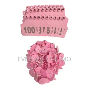 Small Print Livestock Ear Tags - Numbered
