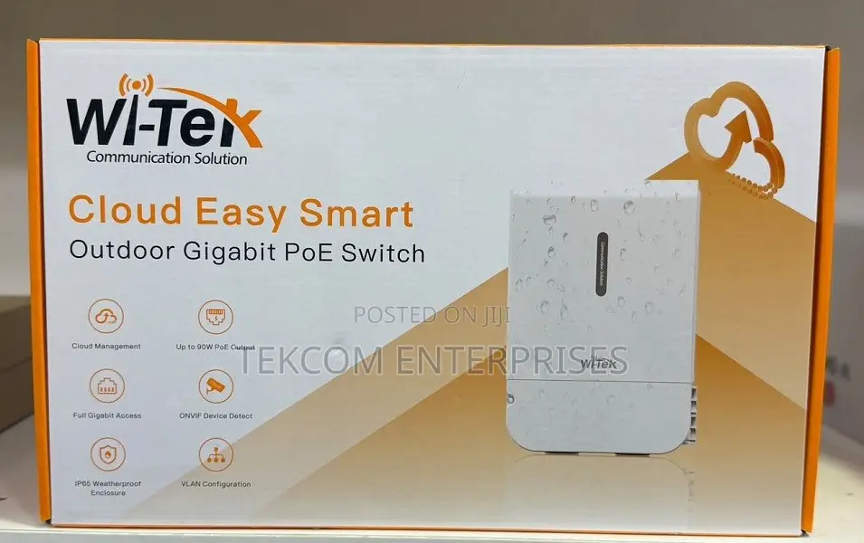Wi-Tek WI PCES306G Smart Outdoor Gigabit POE Switch