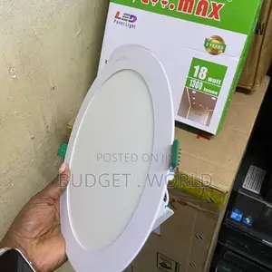 18W LED Downlight Panel – Recessed Light for Gypsum Ceilings