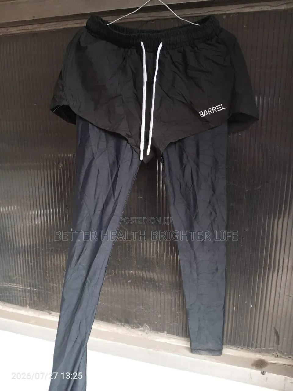 2in1 Gym Shorts With Compression Liner