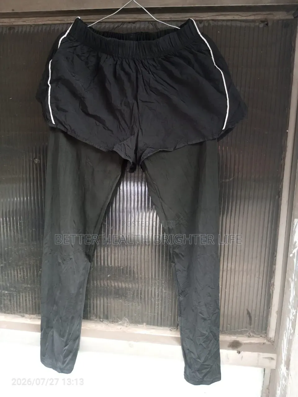 2in1 Gym Shorts With Compression Liner
