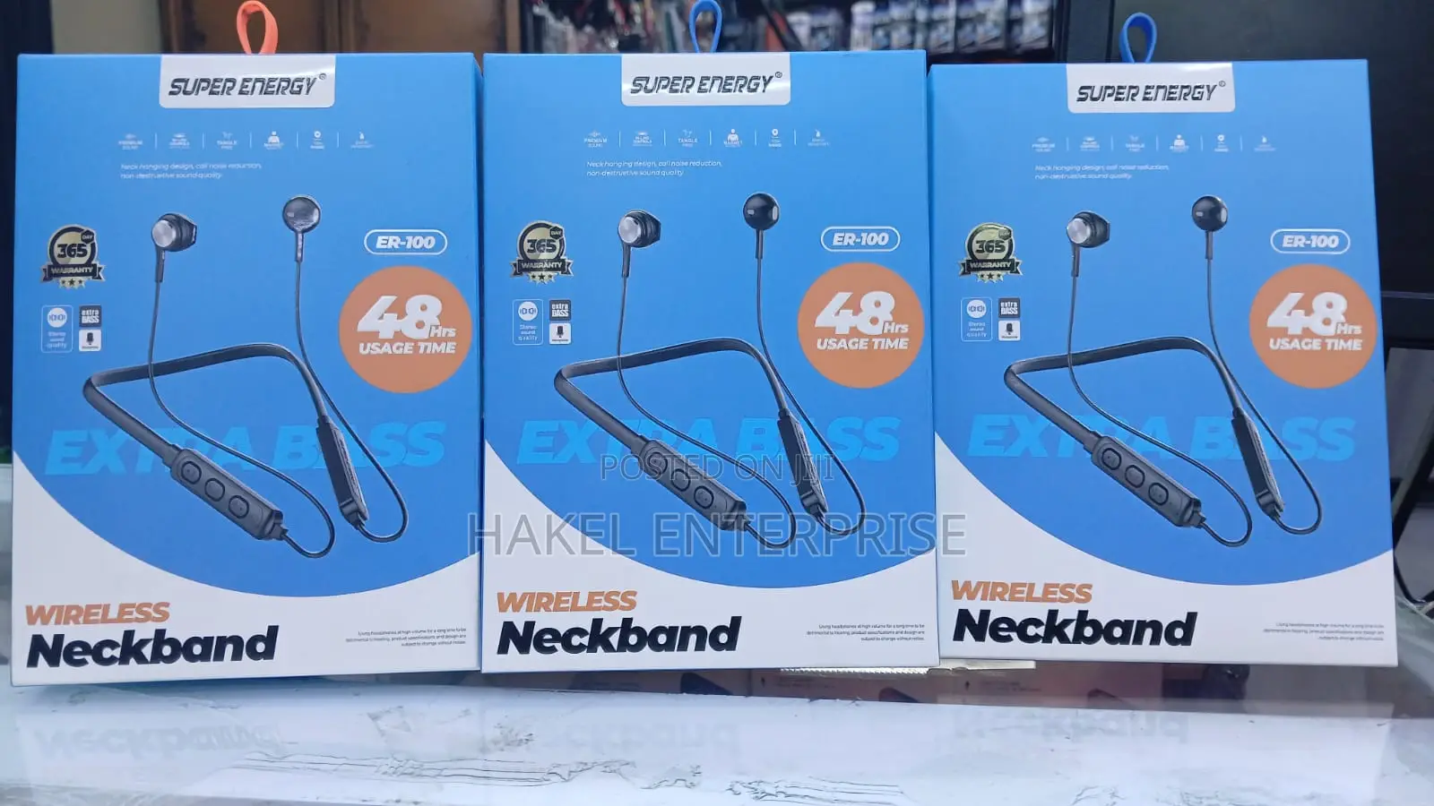 Wireless Neckband Headphones