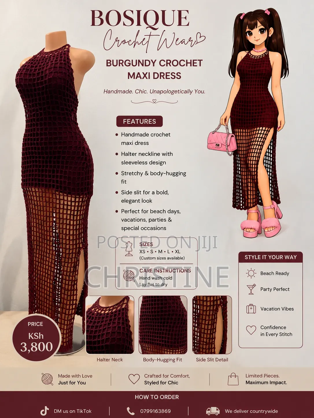 The Burgundy Temptress