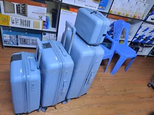 4 in 1 Ubreakable Rubber Suitcase With Double Zipper