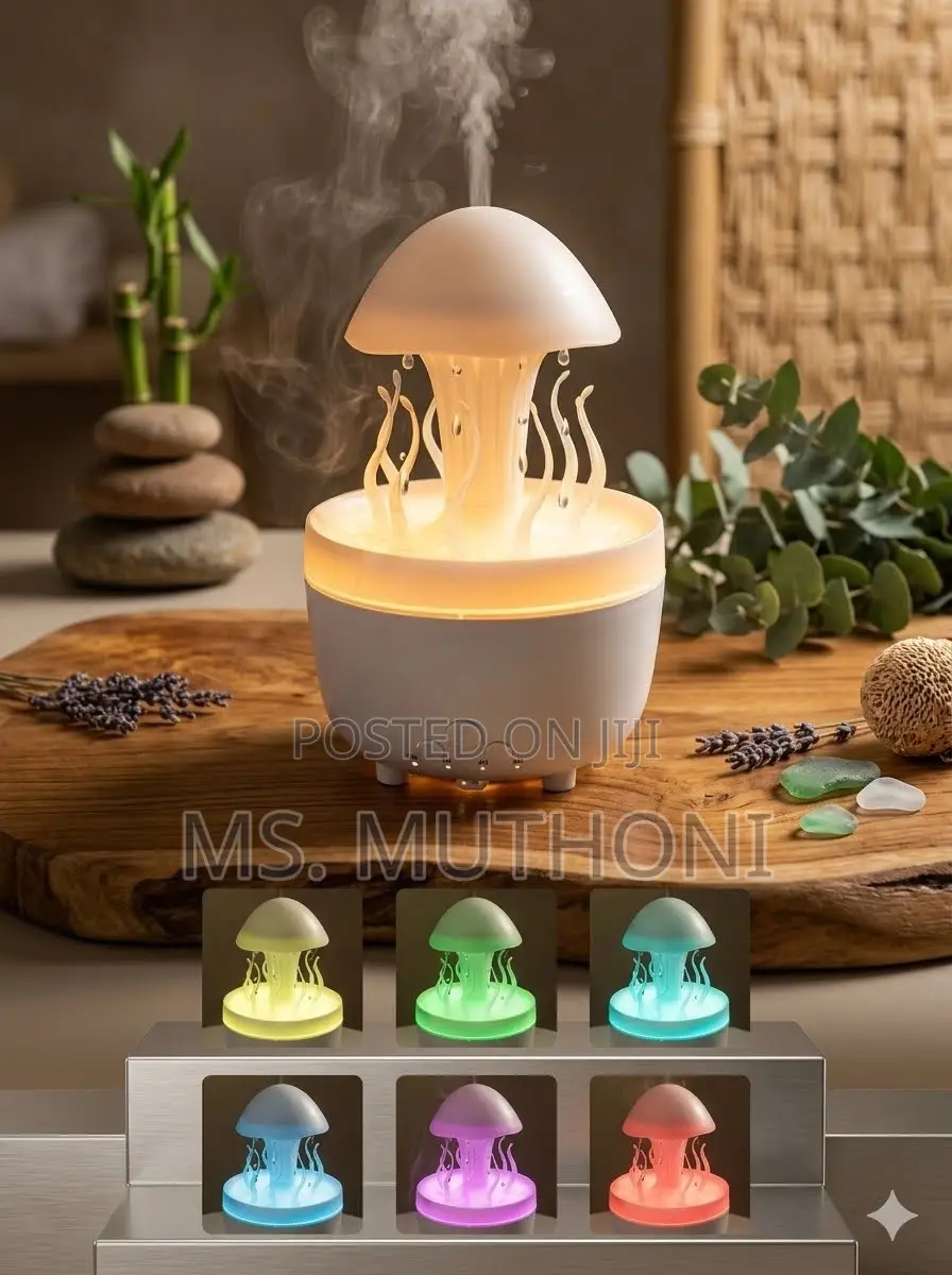 Raindrop Aromatherapy Jellyfish Humidifier
