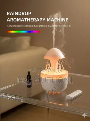 Raindrop Aromatherapy Jellyfish Humidifier