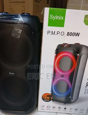 Syinix Powerful Bass Boom
Syndj280twd
<>wireless Microphone