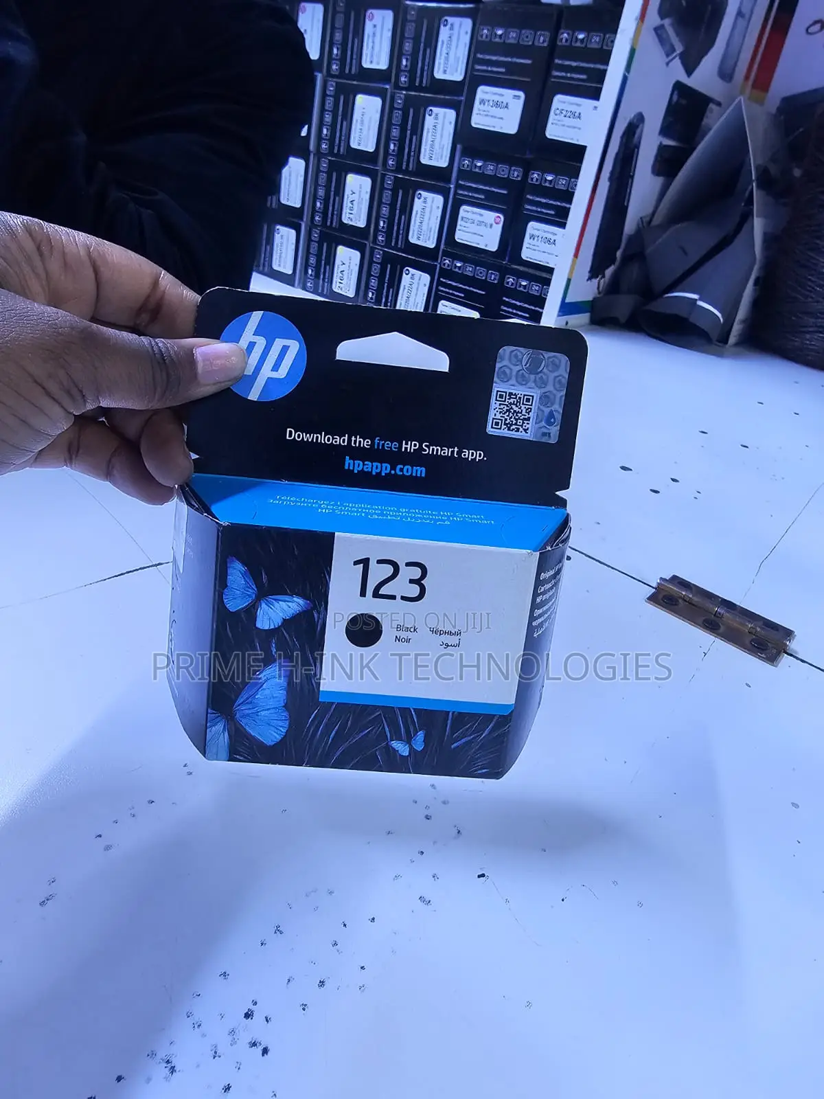 HP 123 Black Ink Cartridge