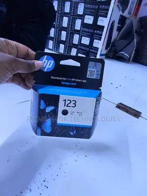 HP 123 Black Ink Cartridge