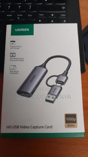 Ugreen 2 in 1 Video Capture Card HDMI to USB Type C
