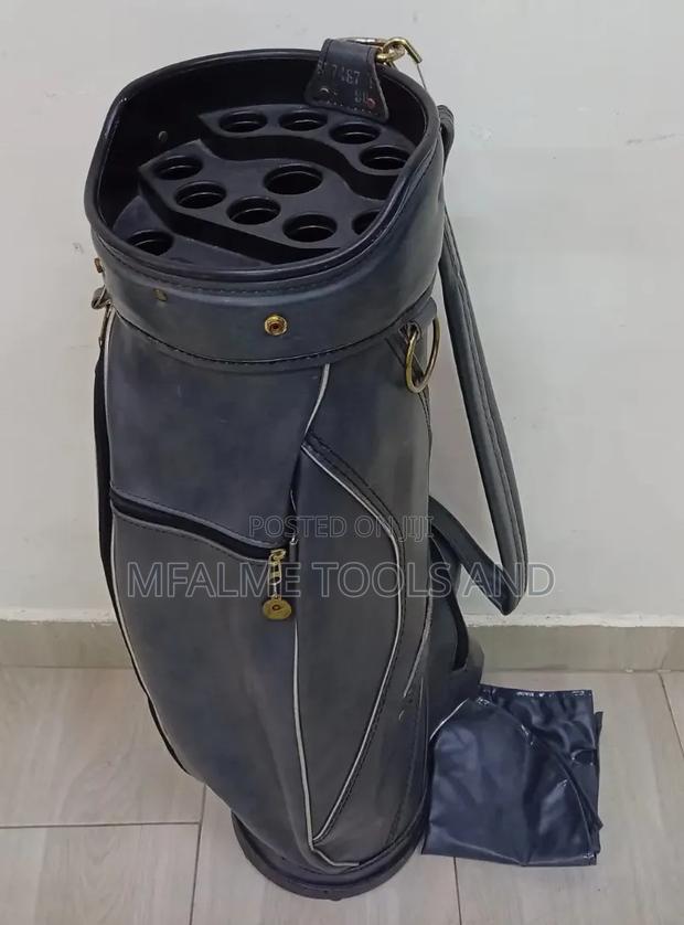 Ex-Uk Faux Leather Golf Bag