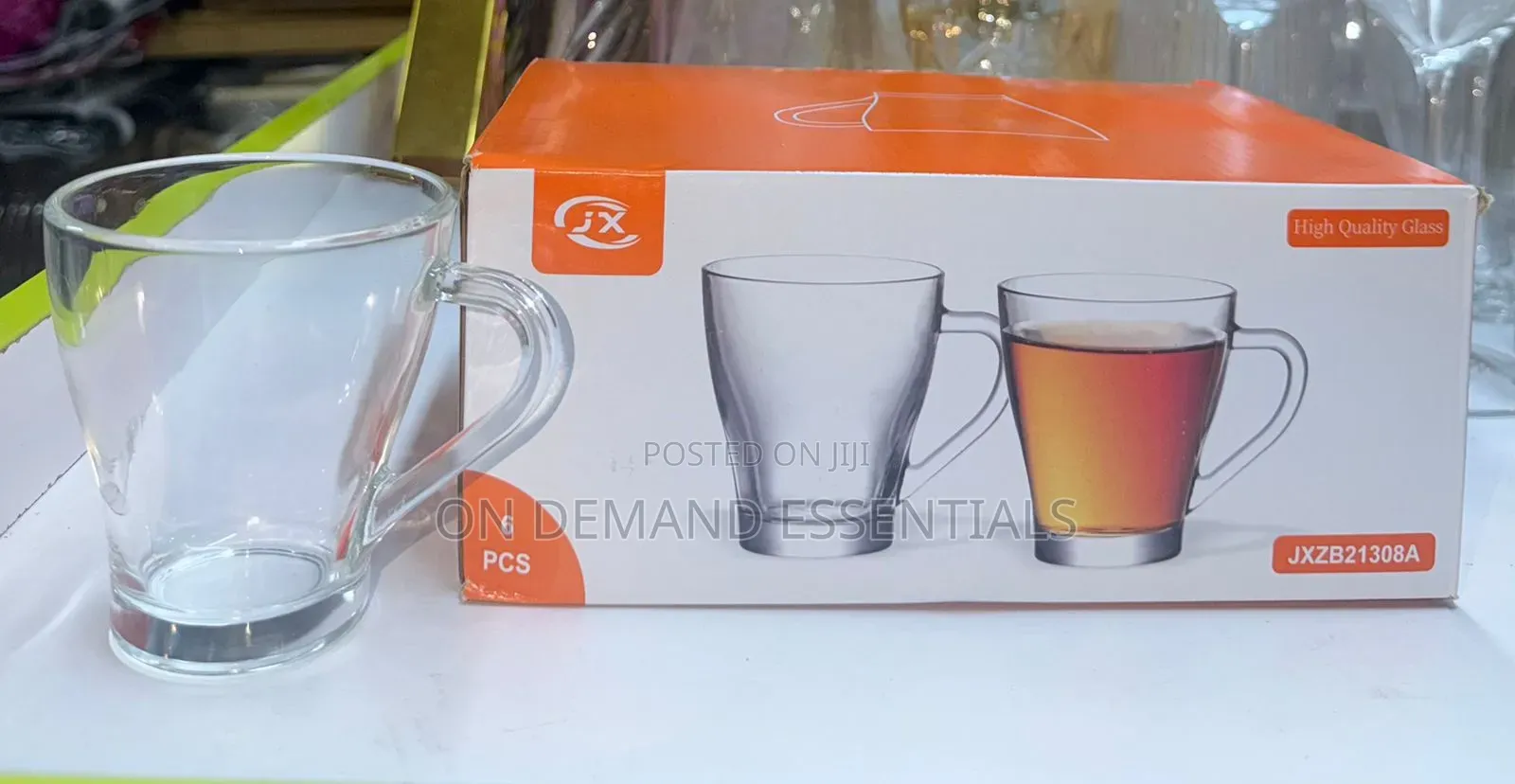 Clear Tea Glass Cup Available