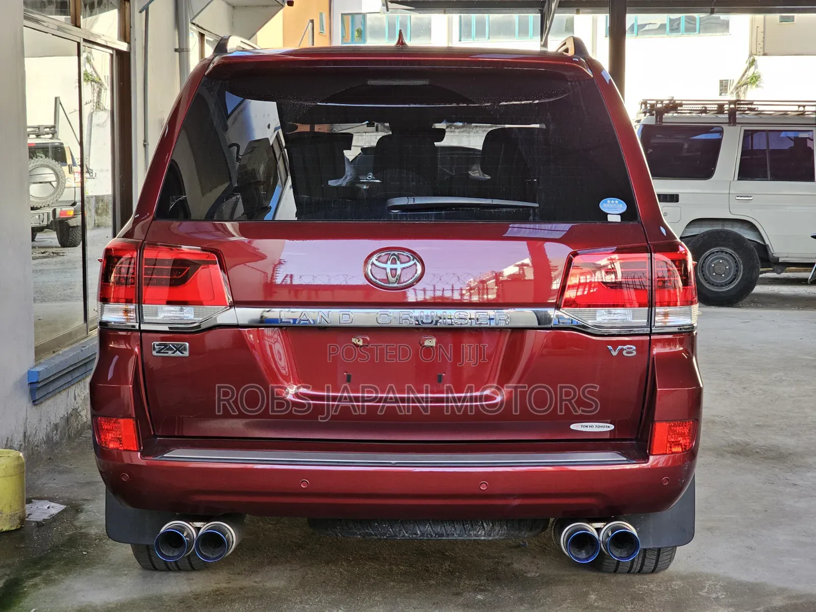 Toyota Land Cruiser 2019 Burgundy