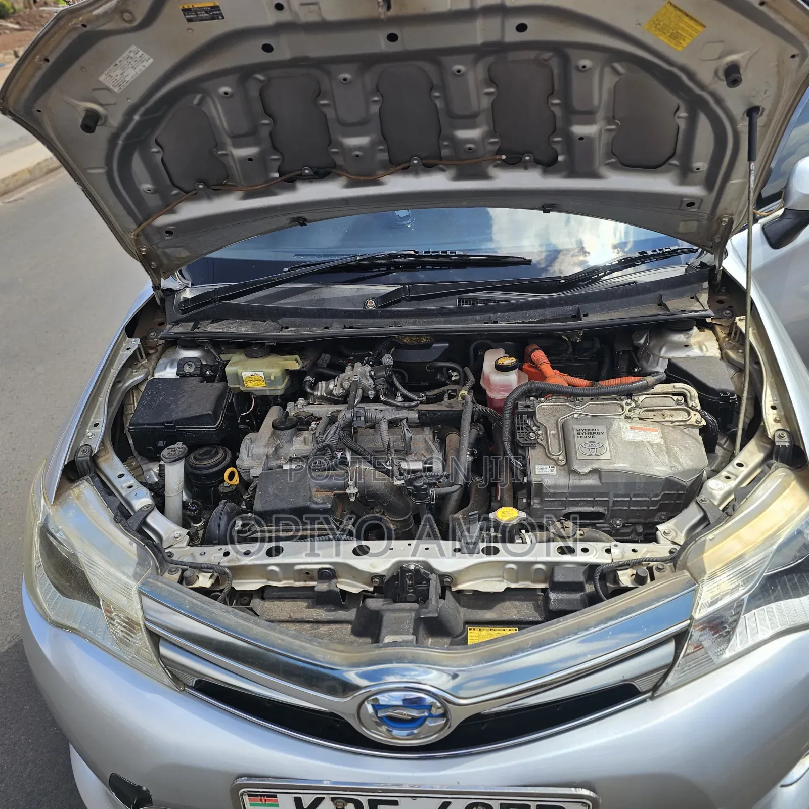 Toyota Corolla Fielder 2014 Silver