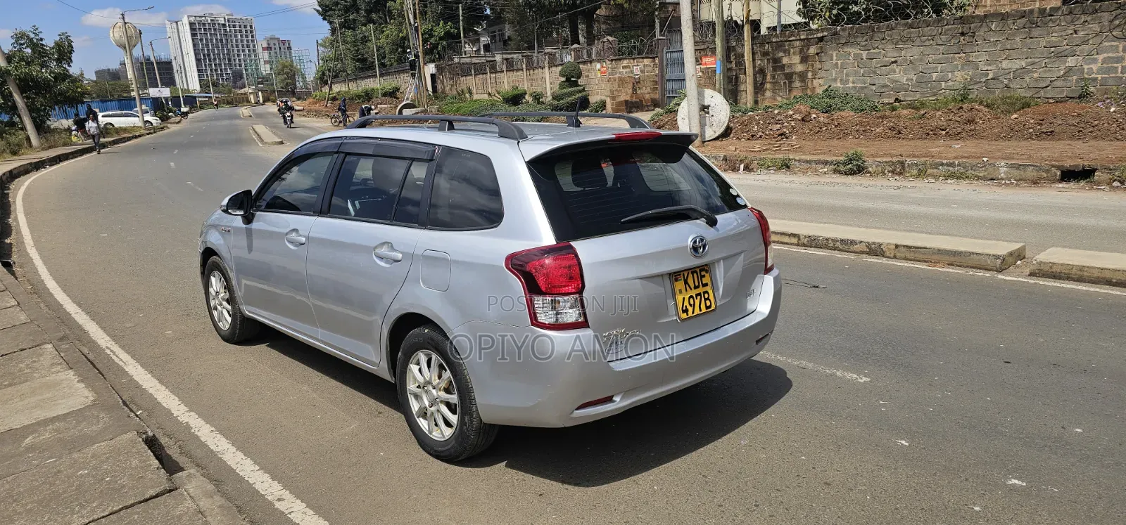 Toyota Corolla Fielder 2014 Silver