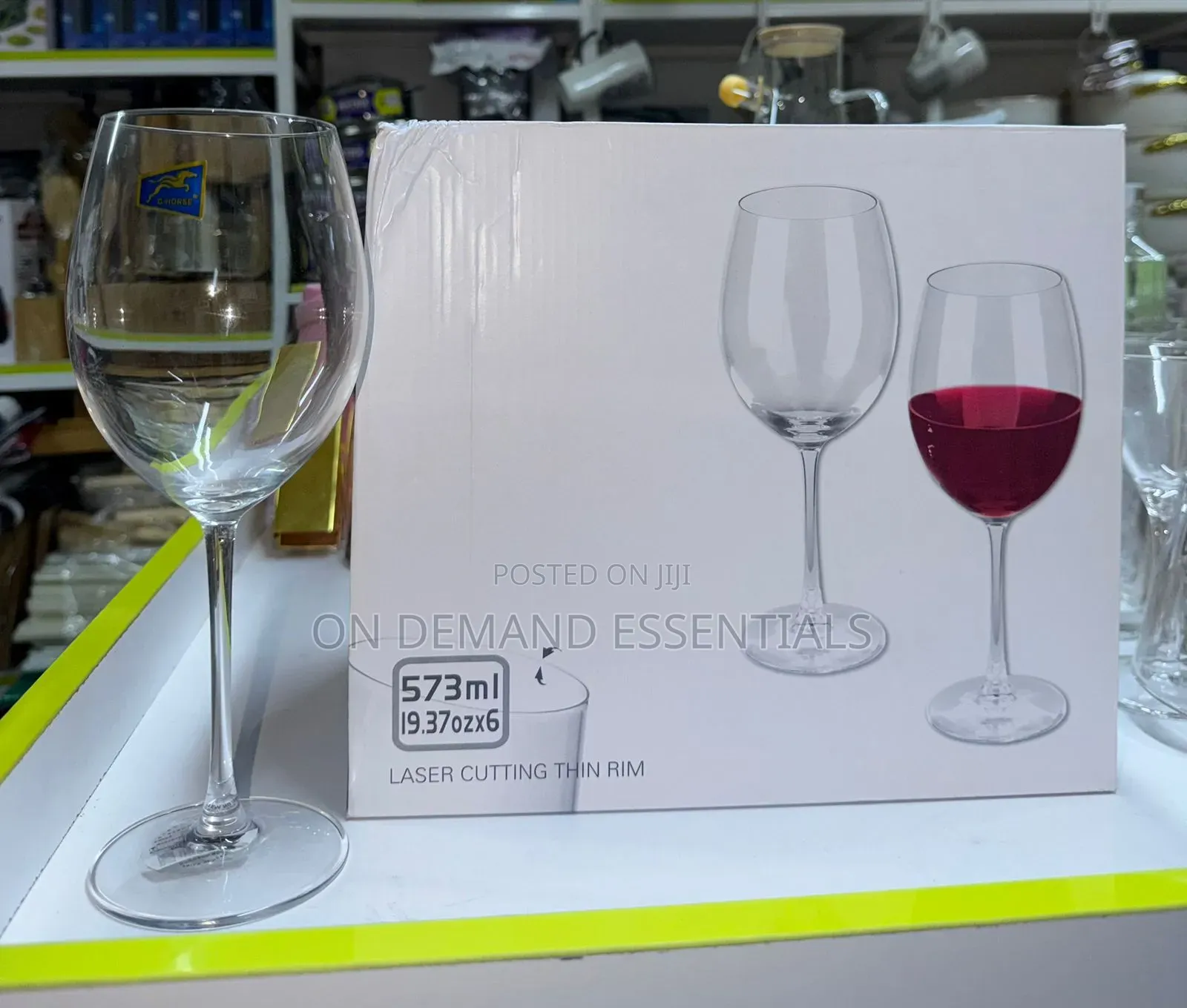 573ml White Wine Glass Available 6pcs