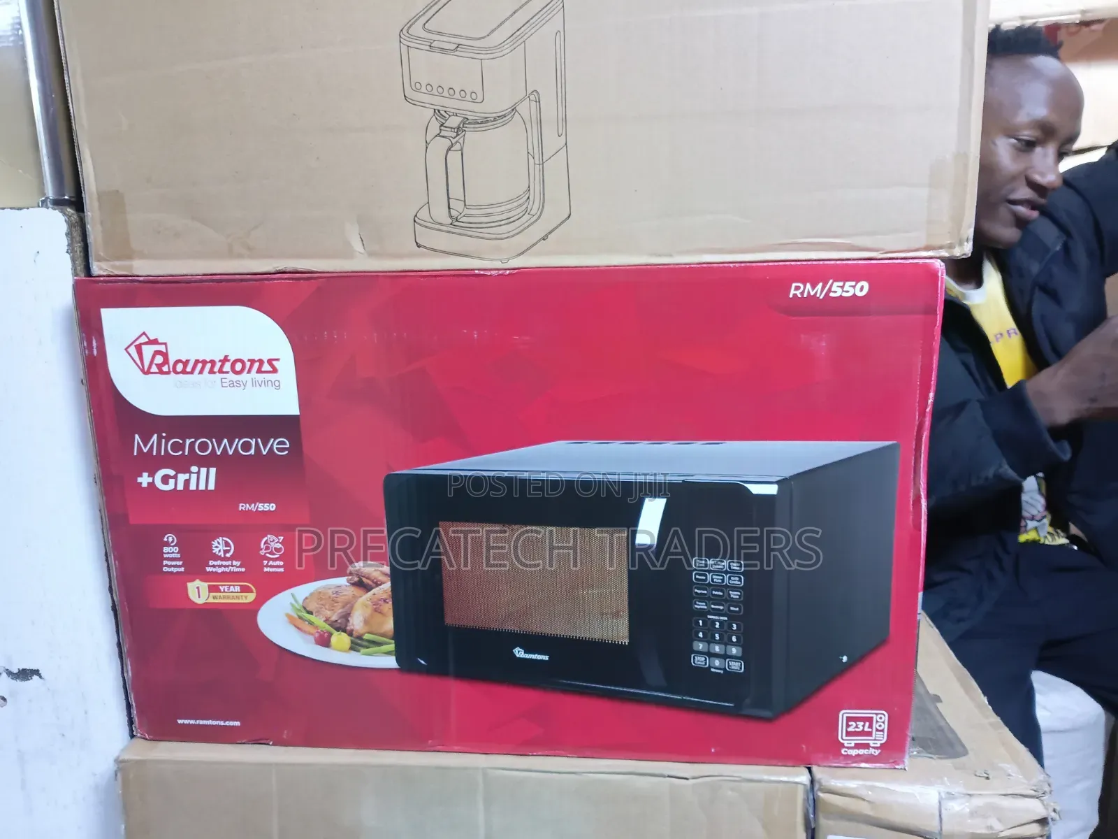 Ramtons 23L Digital Microwave – Grill Function