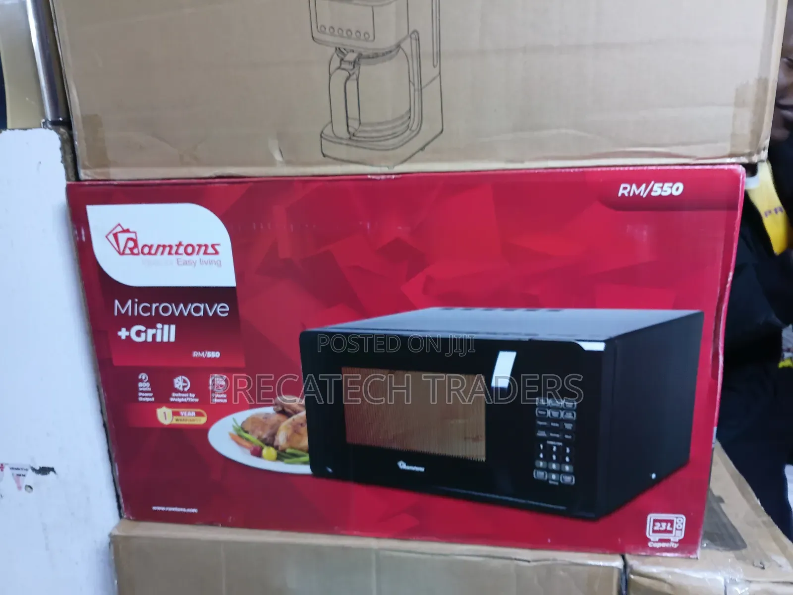 Ramtons 23L Digital Microwave – Grill Function