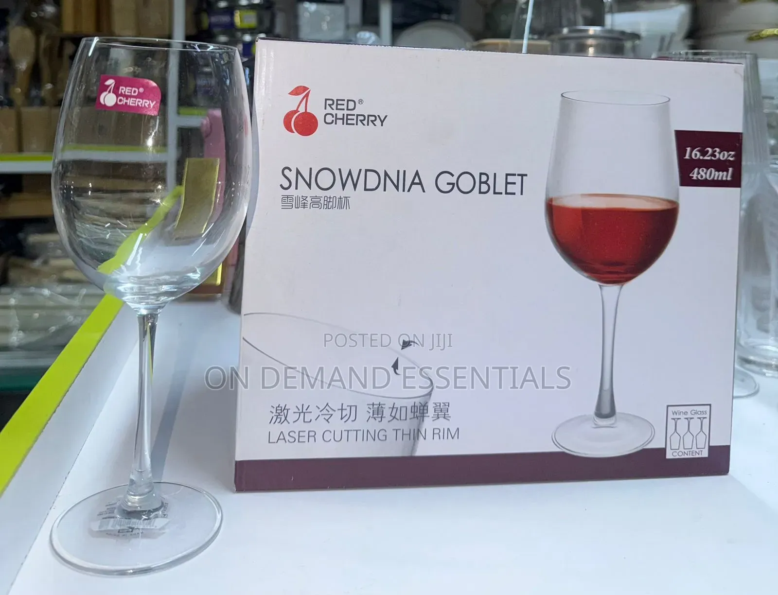 480ml White Wine Glass Available  6pcs