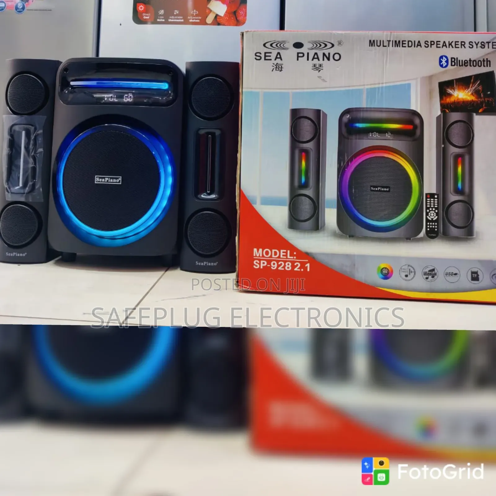 Sea Piano SP928 Woofer – 2.1CH Home Theatre & Multimedia Speaker