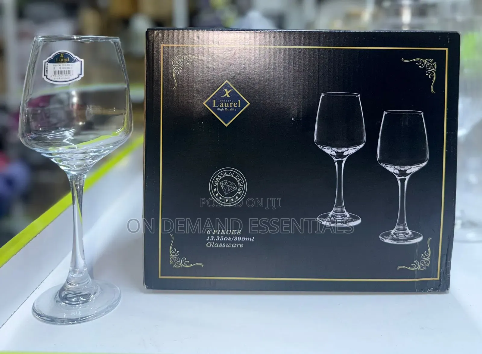 395ml Red Wine Glass Available 6pcs