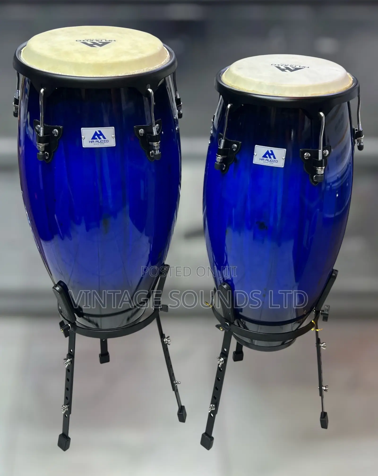 Brand New Imported DC Percussion Conga Drums (Set of 2)