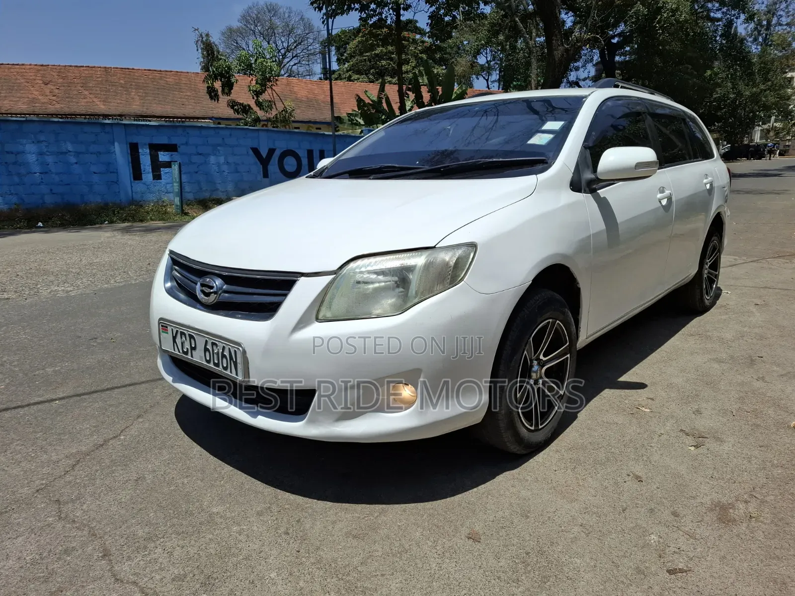 Toyota Corolla Fielder 2010 White