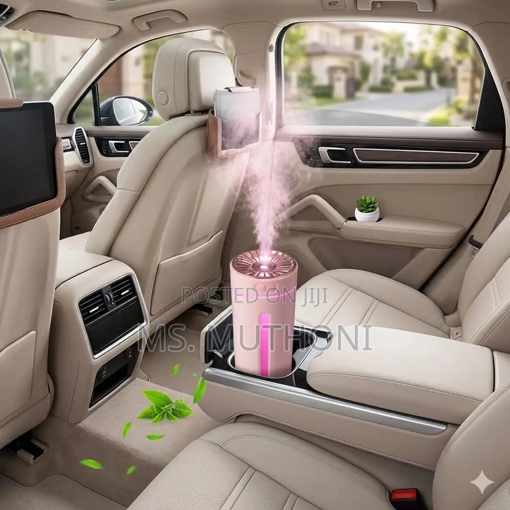🤫 Silent Ultrasonic Mist 300 Ml Car Humidifier