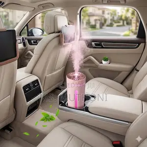 🤫 Silent Ultrasonic Mist 300 Ml Car Humidifier