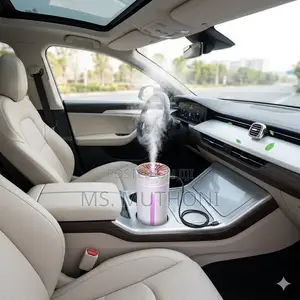 🤫 Silent Ultrasonic Mist 300 Ml Car Humidifier