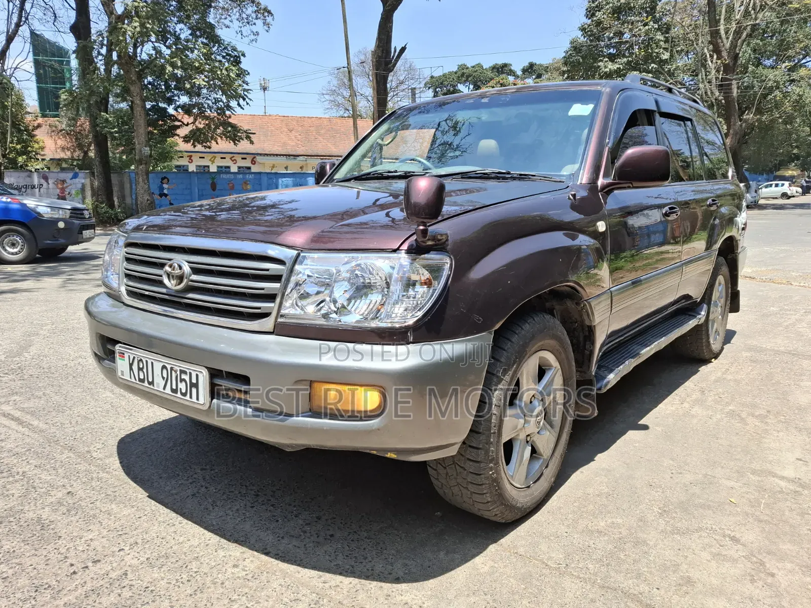 Toyota Land Cruiser 100 4.2 2006 Brown