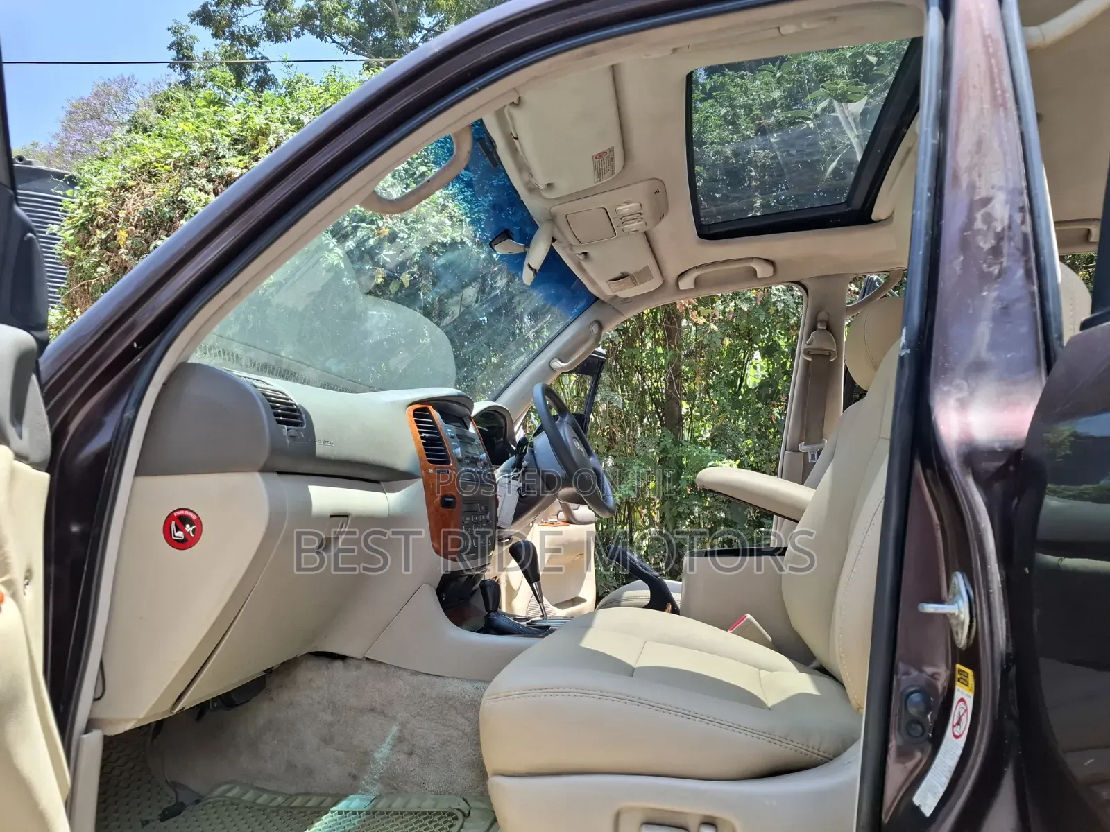 Toyota Land Cruiser 100 4.2 2006 Brown